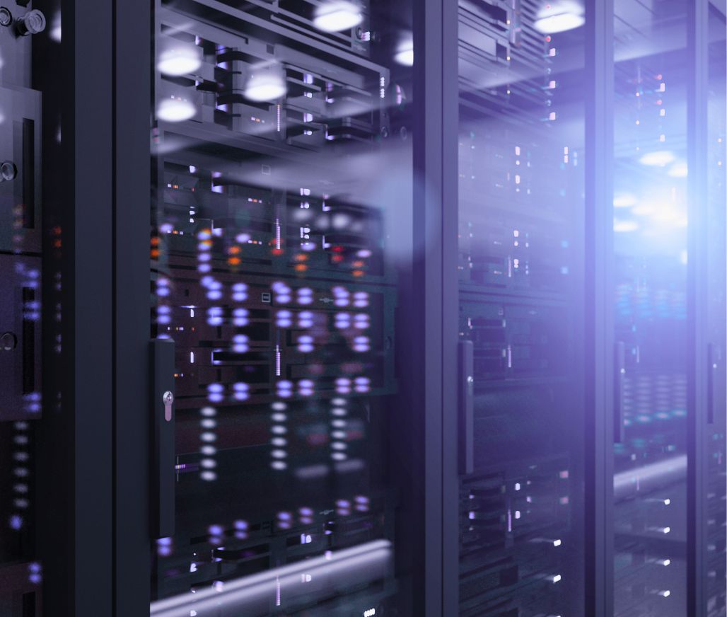 servers in data center